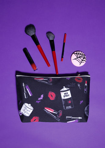 Ghoul Glamour Large Makeup Bag