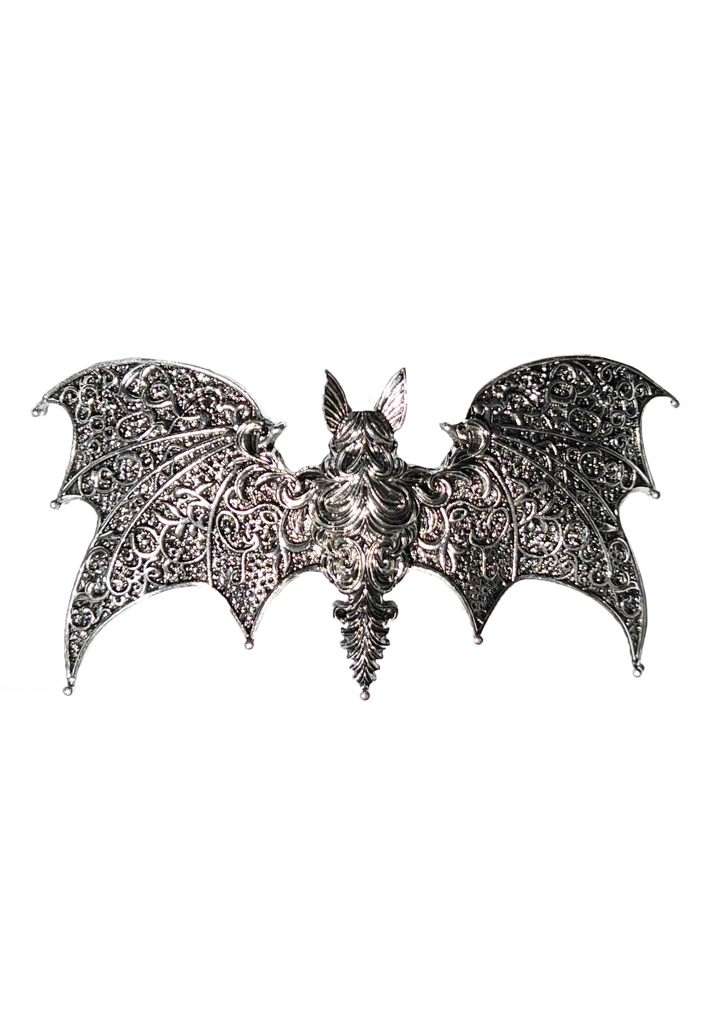 Hair Barrette Victorian Bat